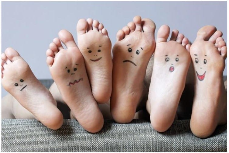 feet